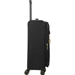 BARBARA Stepp - 4-Rollen-Trolley M 68 cm erw. (schwarz, 68 cm)