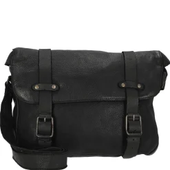 Barber Shop Anchor - Umhängetasche (charcoal black)