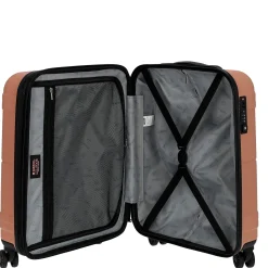 Bari - 4-Rollen-Kabinentrolley S 55 cm erw. (rosa)