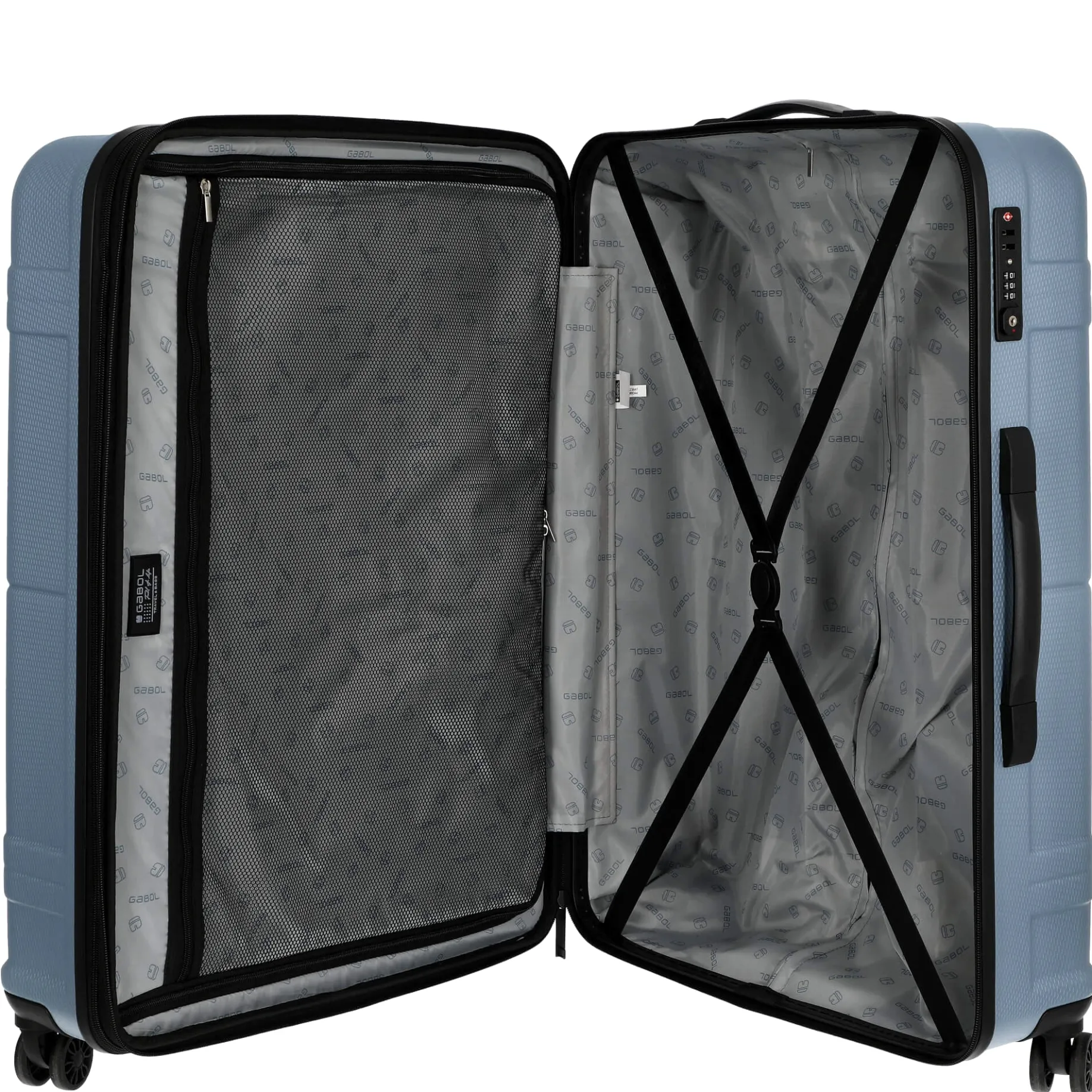Bari - 4-Rollen-Trolley L 77 cm erw. (azul)