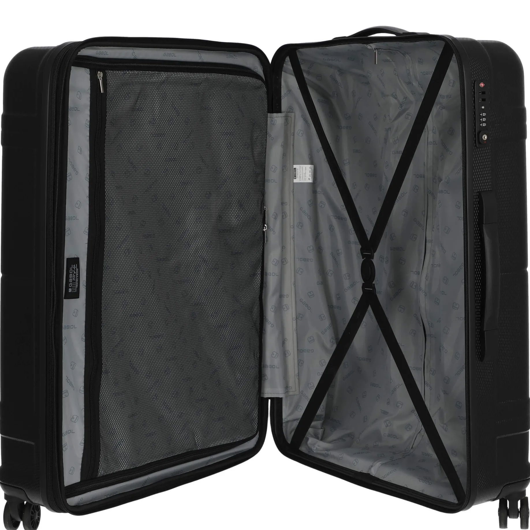 Bari - 4-Rollen-Trolley L 77 cm erw. (negra)