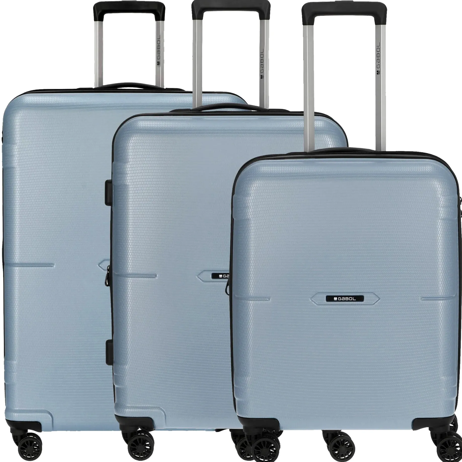 Bari - 4-Rollen-Trolley Set 3tlg. S/M/L erw. (azul)