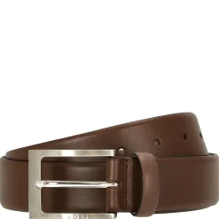 Barnabie - Ledergürtel mit Dornschließe 3.5 cm (medium brown, 100)