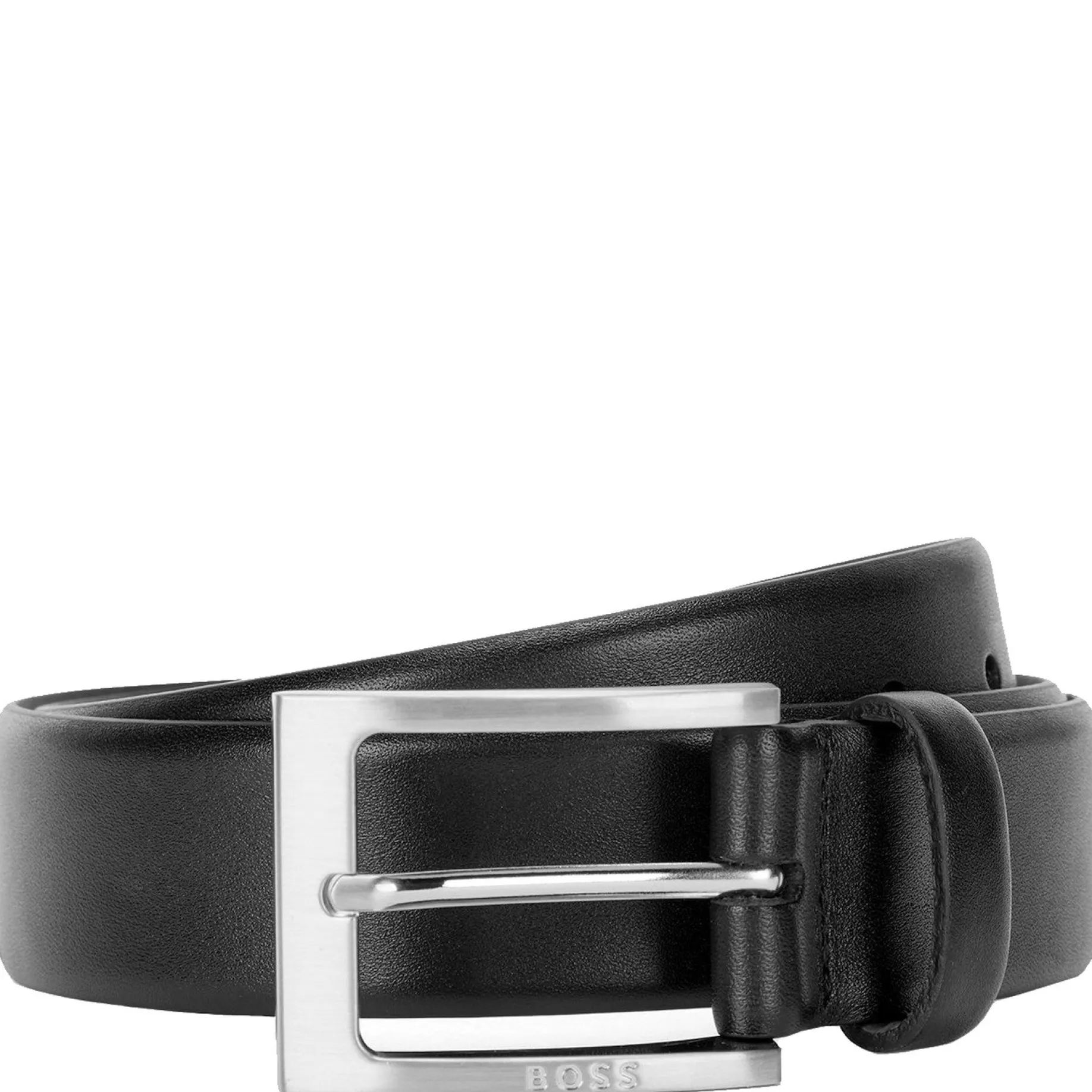 Barnabie - Ledergürtel mit Dornschließe 3.5 cm (black, 95)