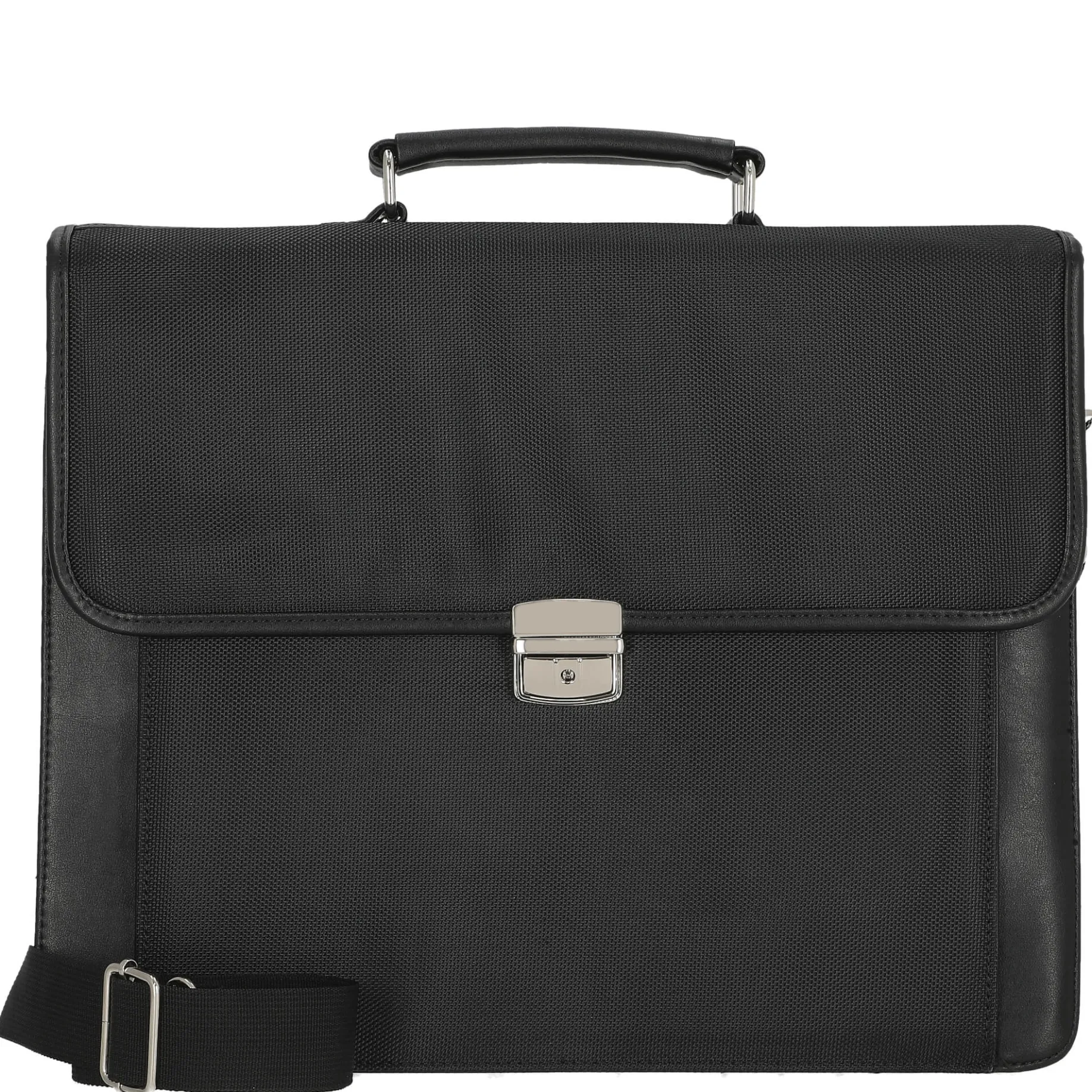 Basic Line - Aktentasche 41 cm Nylon (schwarz)