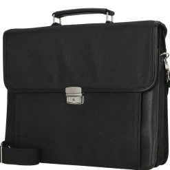 Basic Line - Aktentasche 41 cm Nylon (schwarz)