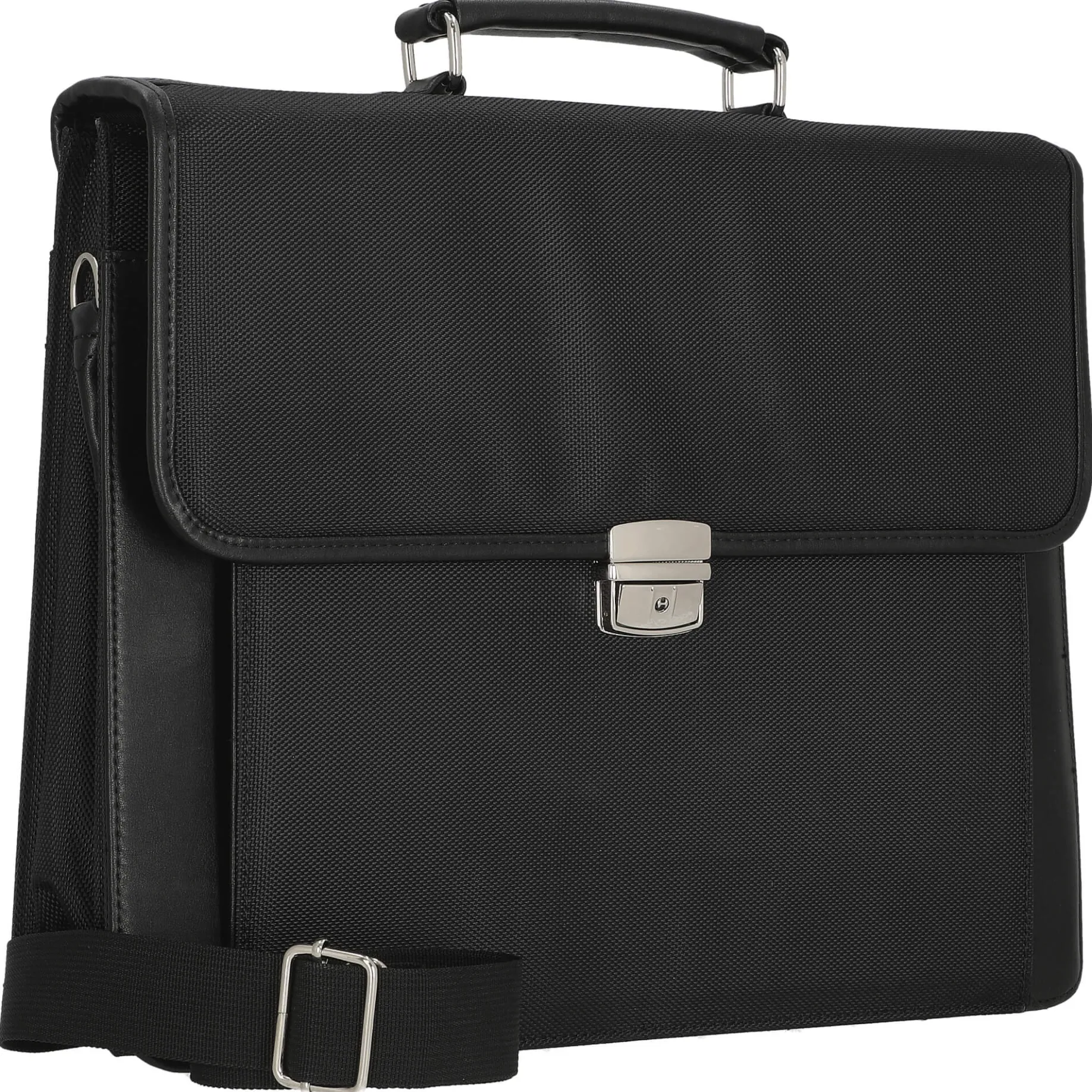 Basic Line - Aktentasche 41 cm Nylon (schwarz)