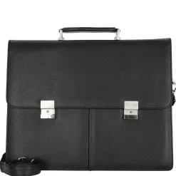 Basic Line PU - Aktentasche 42 cm (schwarz)