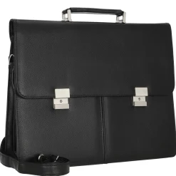 Basic Line PU - Aktentasche 42 cm (schwarz)