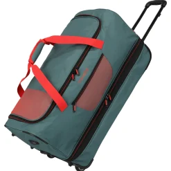 Basics - Rollenreisetasche 98/119L 70 cm erw. (grün/orange)