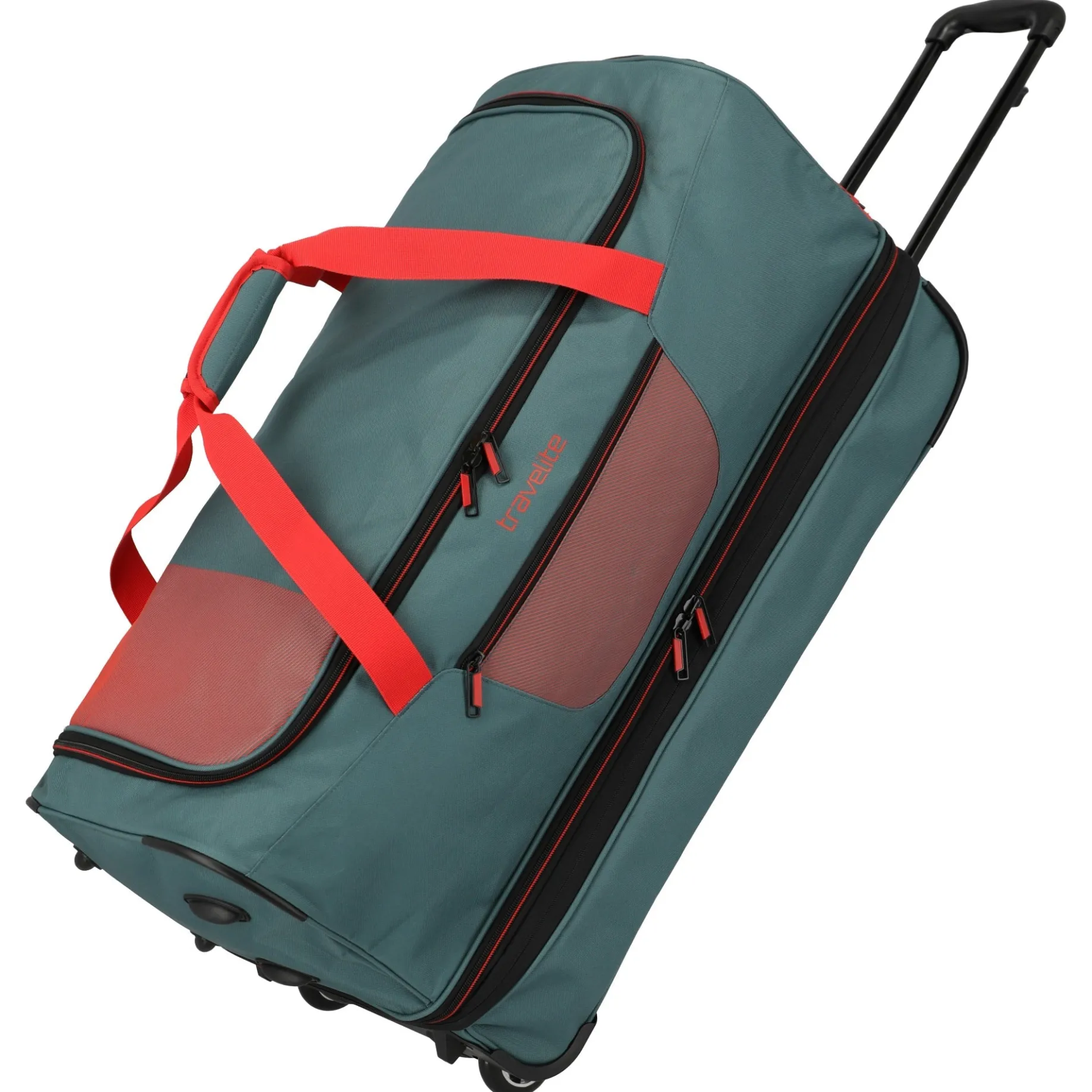 Basics - Rollenreisetasche 98/119L 70 cm erw. (grün/orange)