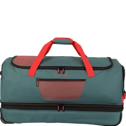 Basics - Rollenreisetasche 98/119L 70 cm erw. (grün/orange)