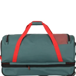 Basics - Rollenreisetasche 98/119L 70 cm erw. (grün/orange)