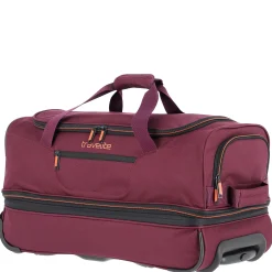 Basics - Rollenreisetasche 51/64L 55 cm erw. (bordeaux)