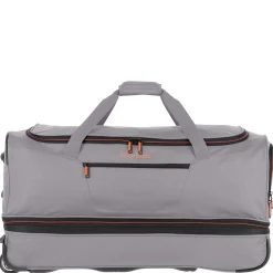 Basics - Rollenreisetasche 98/119L 70 cm erw. (grau/orange)