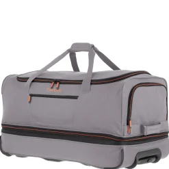 Basics - Rollenreisetasche 98/119L 70 cm erw. (grau/orange)