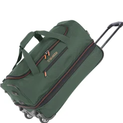 Basics - Rollenreisetasche 51/64L 55 cm erw. (dunkgrün)