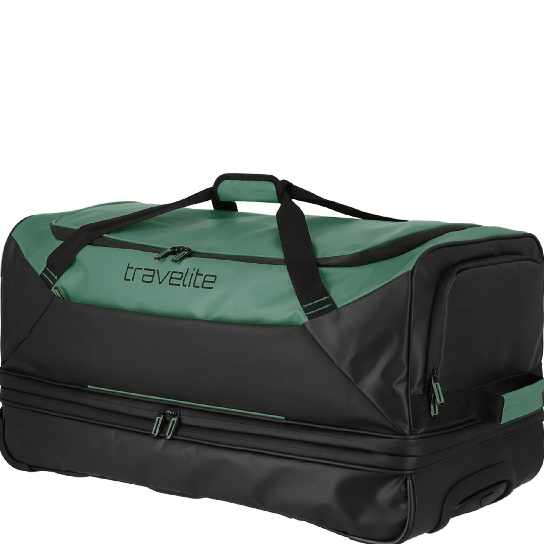 Basics - Rollenreisetasche Plane 98/119L 70 cm erw. (grün)