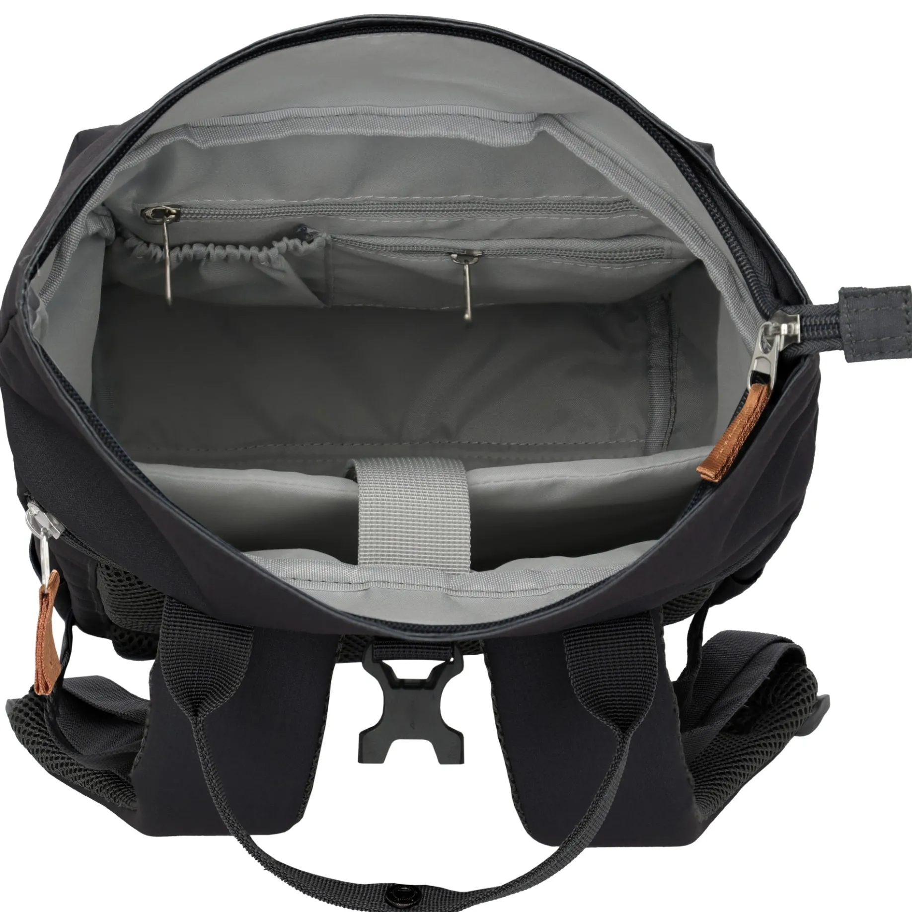 Basics Short Handle - Rolltop Rucksack 46 cm erw. (black)