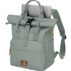 Basics Short Handle - Rolltop Rucksack (mint)