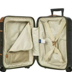 Bellagio - 4-Rollen-Kabinentrolley 55 cm recycelt (olive)