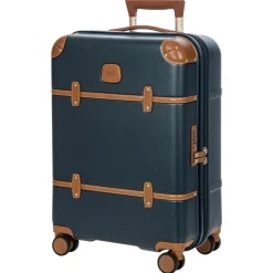 Bellagio - 4-Rollen-Kabinentrolley 55 cm recycelt (blue/tan)