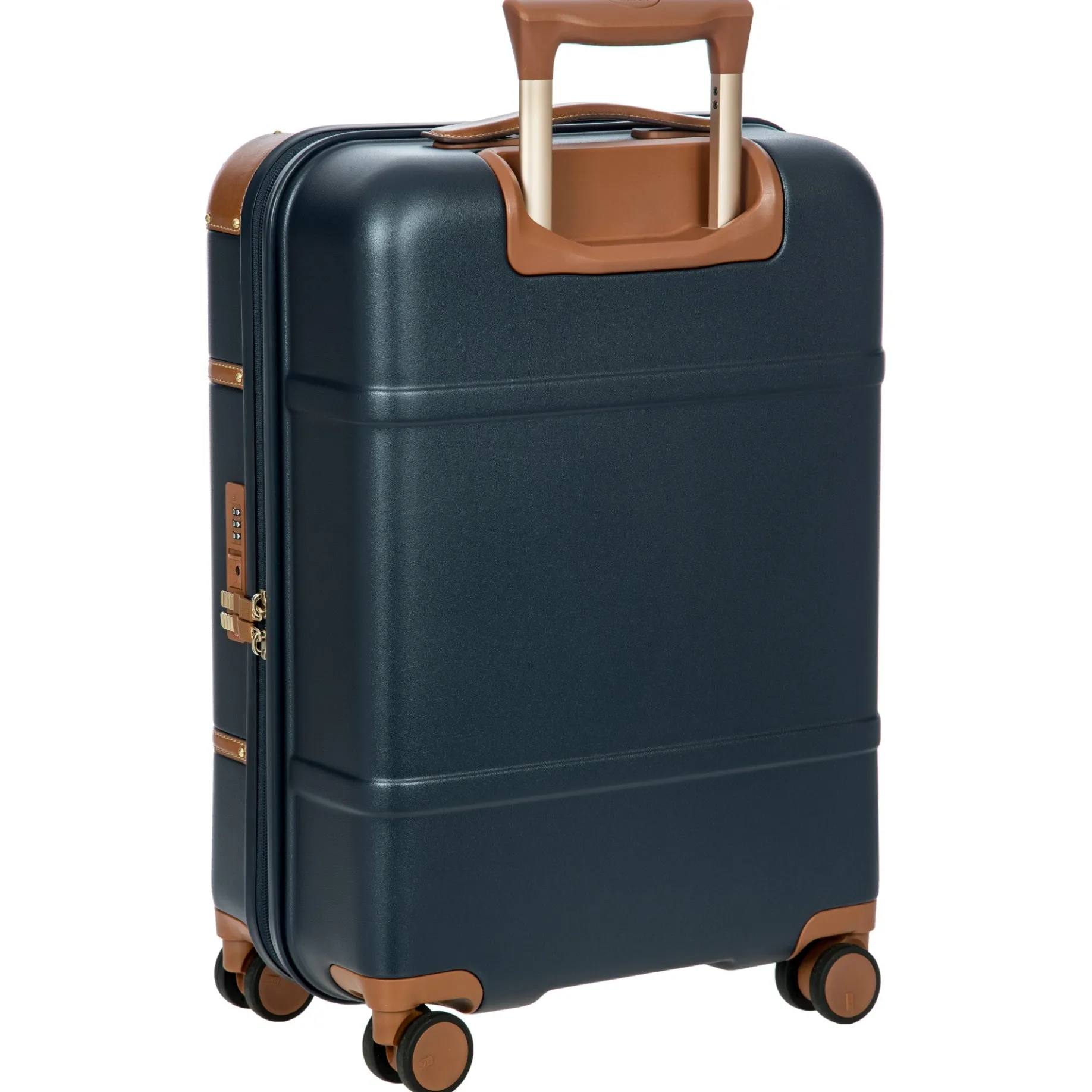 Bellagio - 4-Rollen-Kabinentrolley 55 cm recycelt (blue/tan)