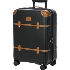 Bellagio - 4-Rollen-Kabinentrolley 55 cm recycelt (black/tan)