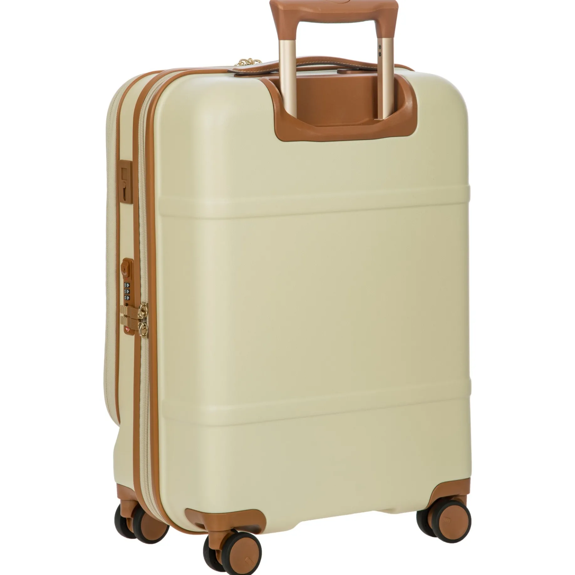 Bellagio - 4-Rollen-Kabinentrolley mit Vortasche 55 cm erw. recycelt (cream)