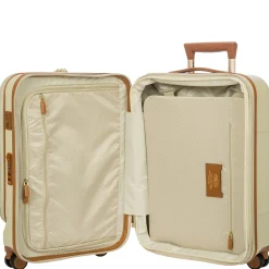 Bellagio - 4-Rollen-Kabinentrolley mit Vortasche 55 cm erw. recycelt (cream)