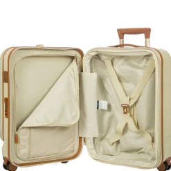 Bellagio - 4-Rollen-Kabinentrolley mit Vortasche 55 cm erw. recycelt (cream)