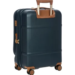 Bellagio - 4-Rollen-Kabinentrolley mit Vortasche 55 cm erw. recycelt (blue/tan)