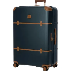 Bellagio - 4-Rollen-Trolley 82 cm erw. recycelt (blue/tan)