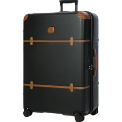 Bellagio - 4-Rollen-Trolley 82 cm erw. recycelt (black/tan)