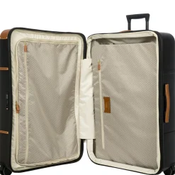 Bellagio - 4-Rollen-Trolley 82 cm erw. recycelt (black/tan)