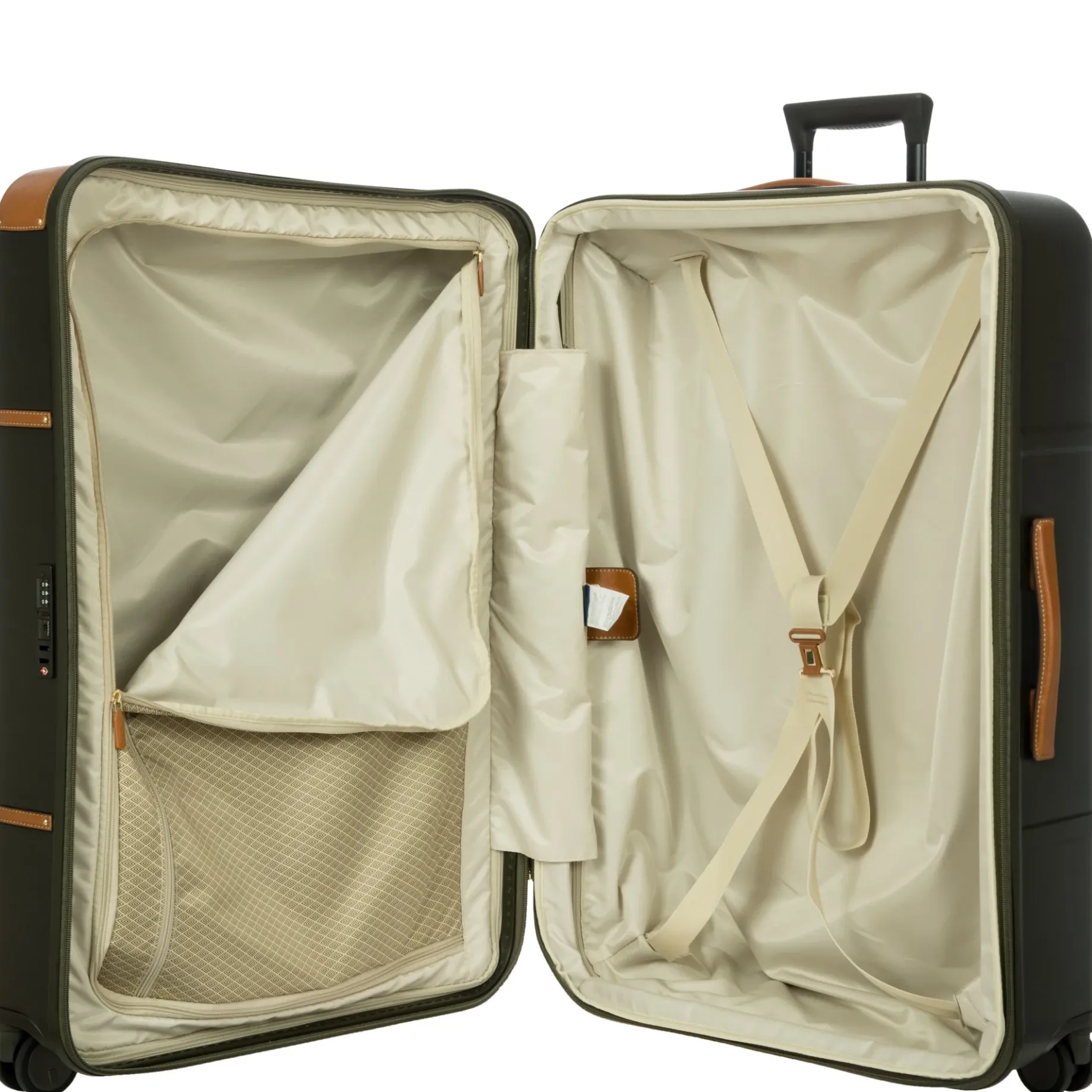 Bellagio - 4-Rollen-Trolley 82 cm erw. recycelt (olive)