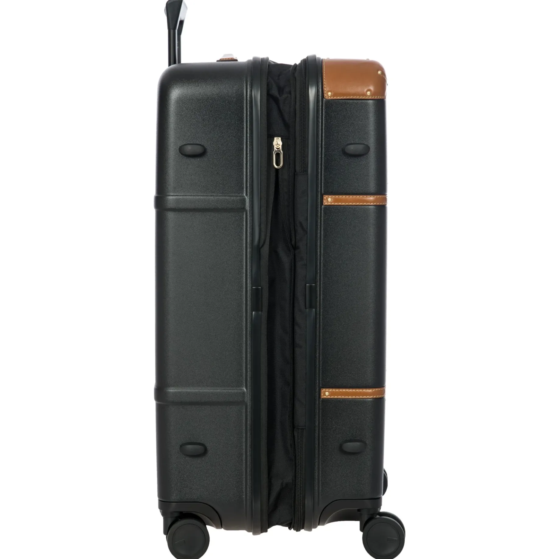 Bellagio - 4-Rollen-Trolley 70.5 cm erw. recycelt (black/tan)