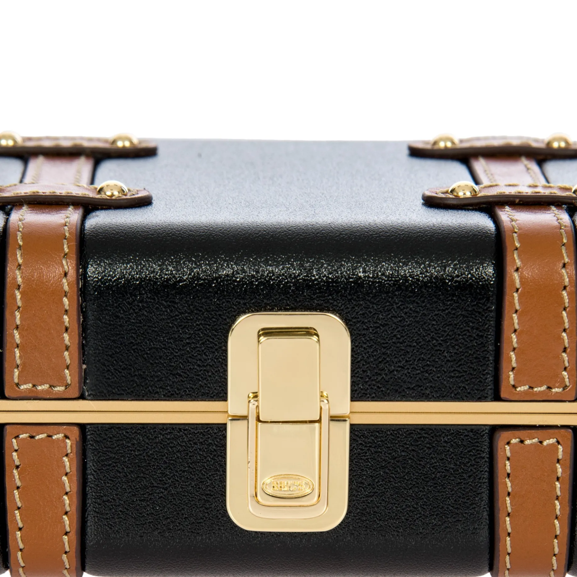 Bellagio - Umhängetasche 20 cm recycelt (black/tan)