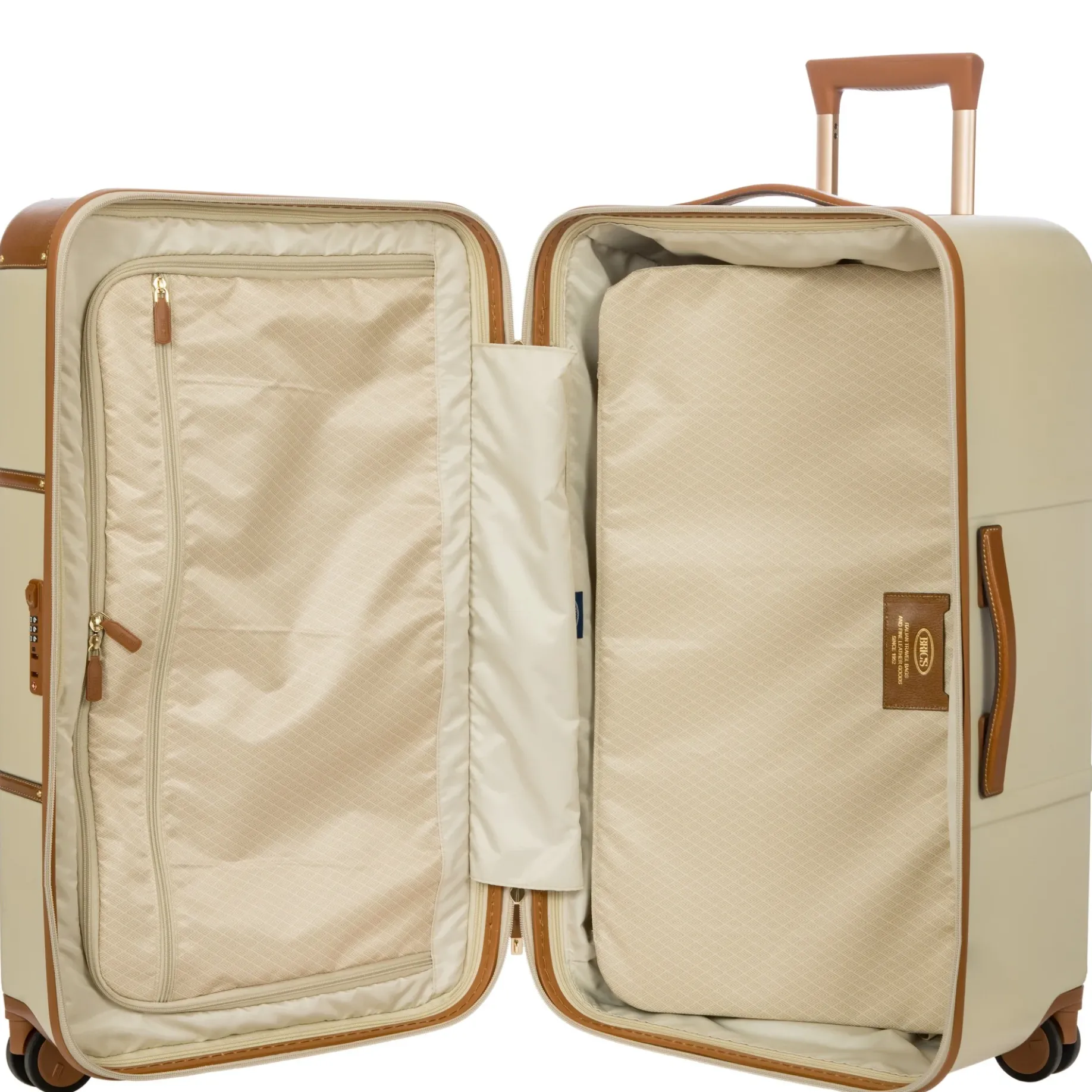 Bellagio Trunk - 4-Rollen-Trolley 74 cm recycelt (cream)