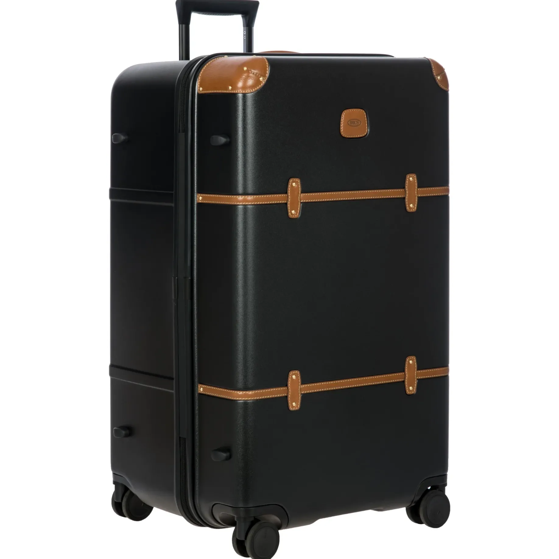 Bellagio Trunk - 4-Rollen-Trolley 80 cm recycelt (black/tan)