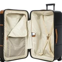 Bellagio Trunk - 4-Rollen-Trolley 80 cm recycelt (black/tan)