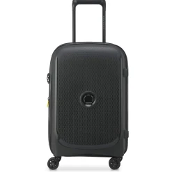 Belmont Plus - 4-Rollen-Kabinentrolley recycelt 55 cm erw. (schwarz)