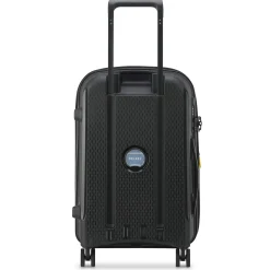 Belmont Plus - 4-Rollen-Kabinentrolley recycelt 55 cm erw. (schwarz)