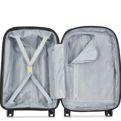 Belmont Plus - 4-Rollen-Kabinentrolley recycelt 55 cm erw. (schwarz)