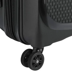 Belmont Plus - 4-Rollen-Kabinentrolley recycelt 55 cm erw. (schwarz)