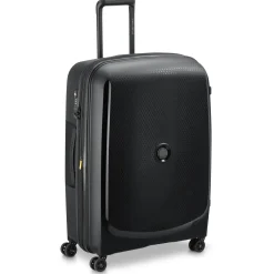 Belmont Plus - 4-Rollen-Trolley recycelt 76 cm erw. (schwarz)