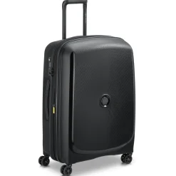 Belmont Plus - 4-Rollen-Trolley recycelt 71 cm erw. (schwarz)