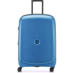 Belmont Plus - 4-Rollen-Trolley recycelt 71 cm erw. (zink blau)