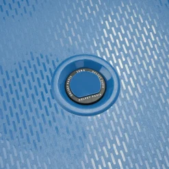 Belmont Plus - 4-Rollen-Trolley recycelt 71 cm erw. (zink blau)