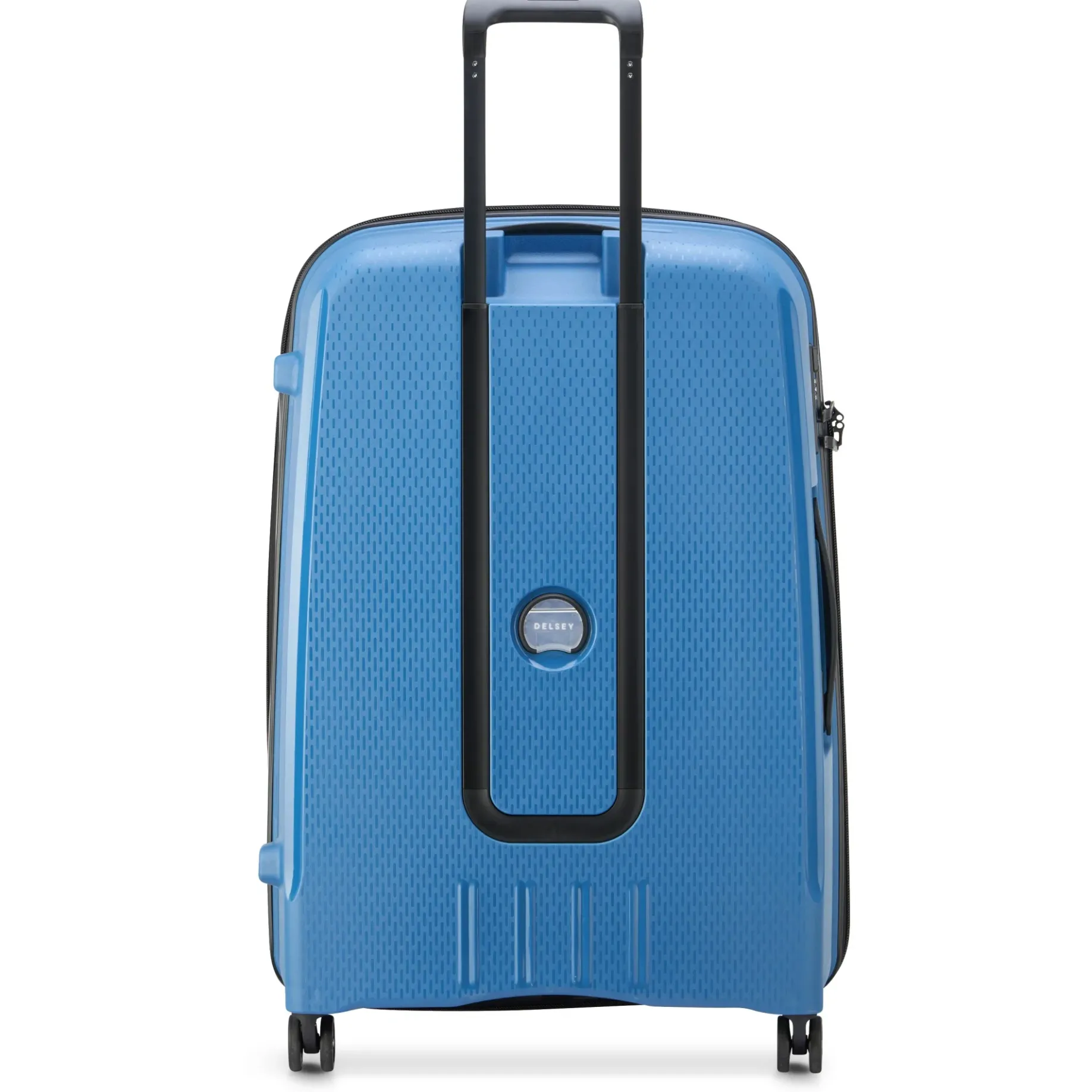 Belmont Plus - 4-Rollen-Trolley recycelt 76 cm erw. (zink blau)